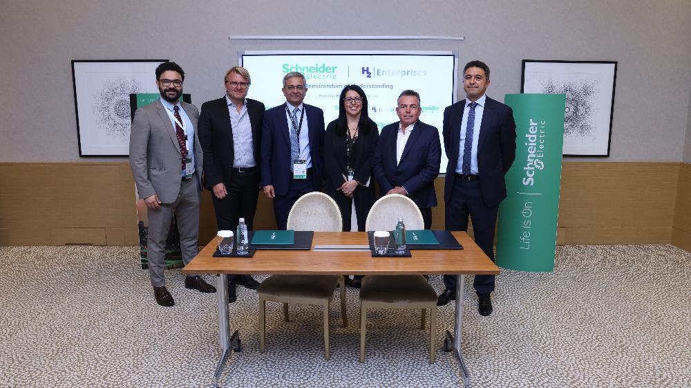 Schneider Electric and H2-Enterprises Join Forces to Advance Clean Hydrogen Solutions for Buildings in the Middle East and Africa