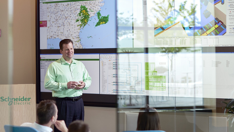 a man giving a lecture