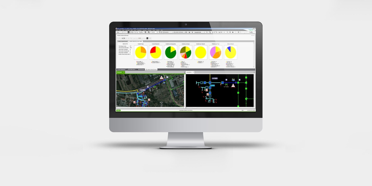 Closeup of a desktop screen with interface of a web application
