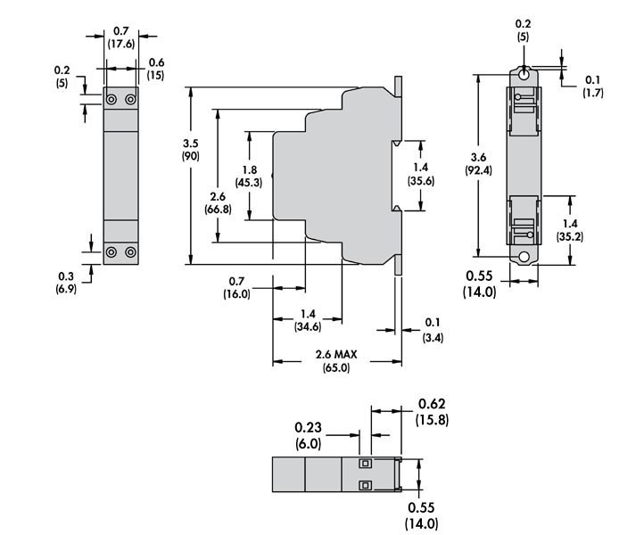 861SSR210-DC-1 - Solid State Relays, SPST, SCR and