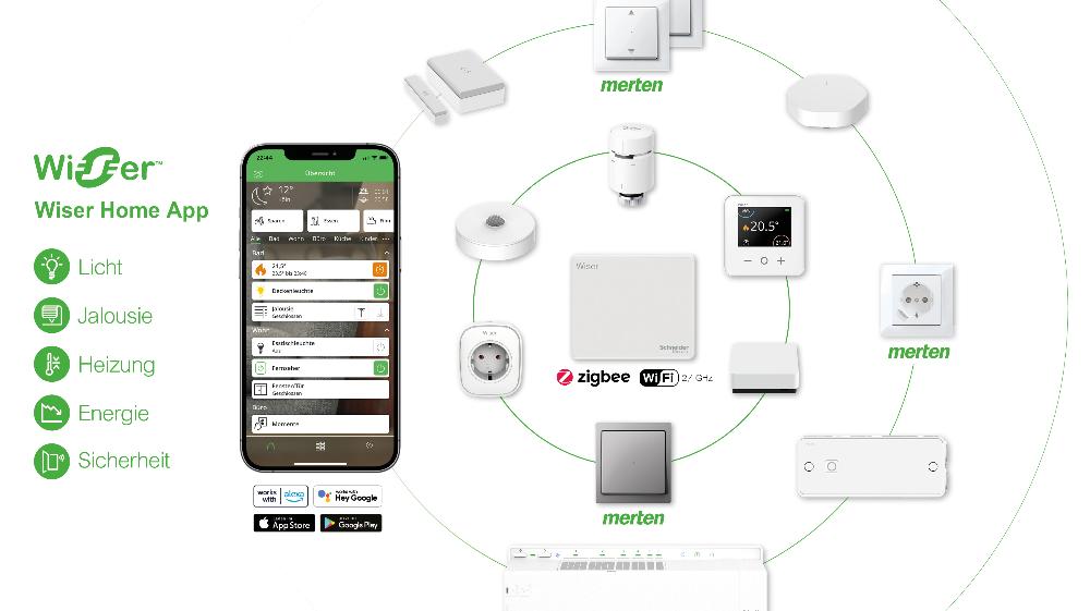 Schneider Electric erweitert mit Wiser Home sein Smart Home Portfolio