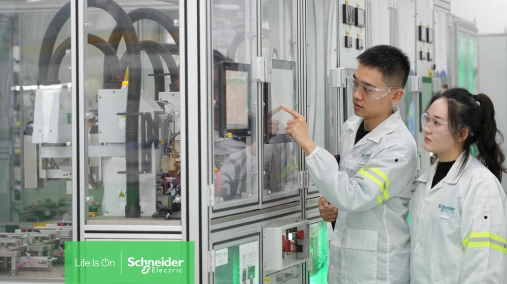 Das Weltwirtschaftsforum zeichnet das  Schneider Electric Werk in Wuxi, China, als Sustainability Lighthouse aus