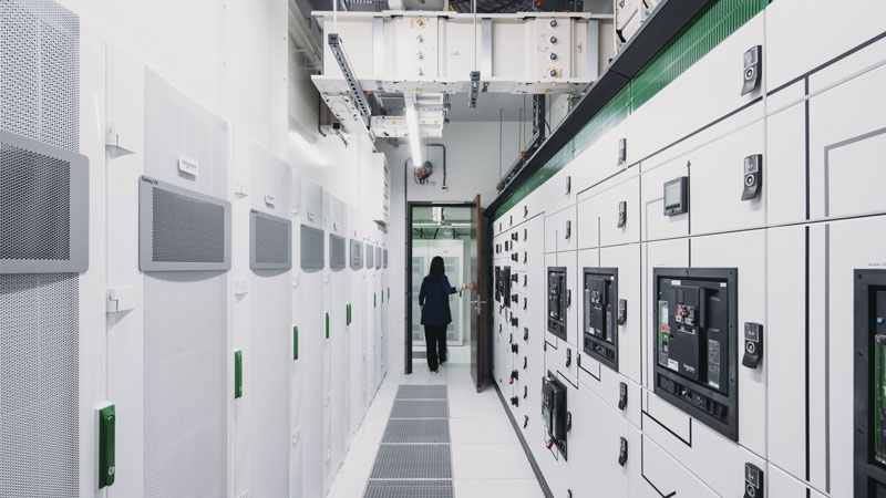 Datacenter internal view