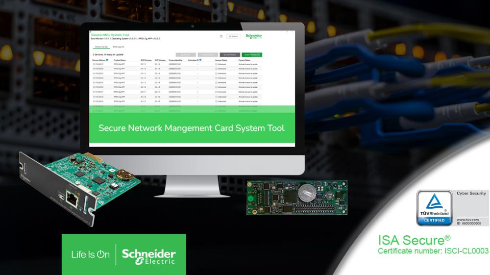 Schneider Electric behaalt als eerste in de industrie hoger niveau van cybersecurity-certificering voor DCIM-oplossingen