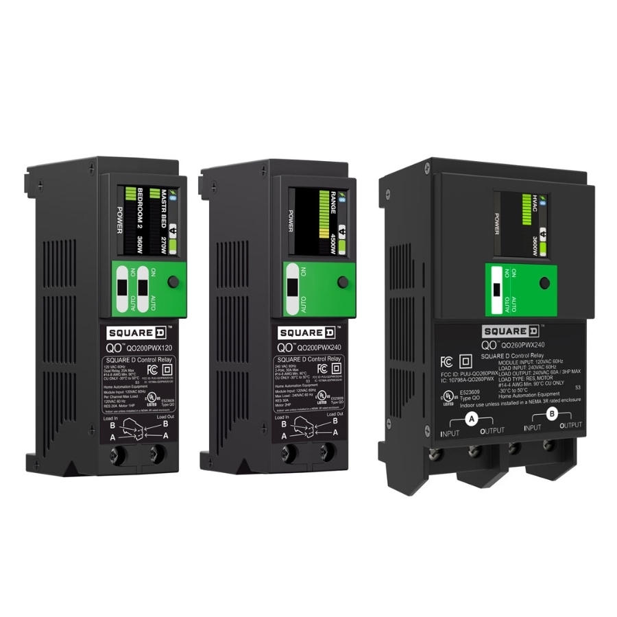 SquareD control Relays