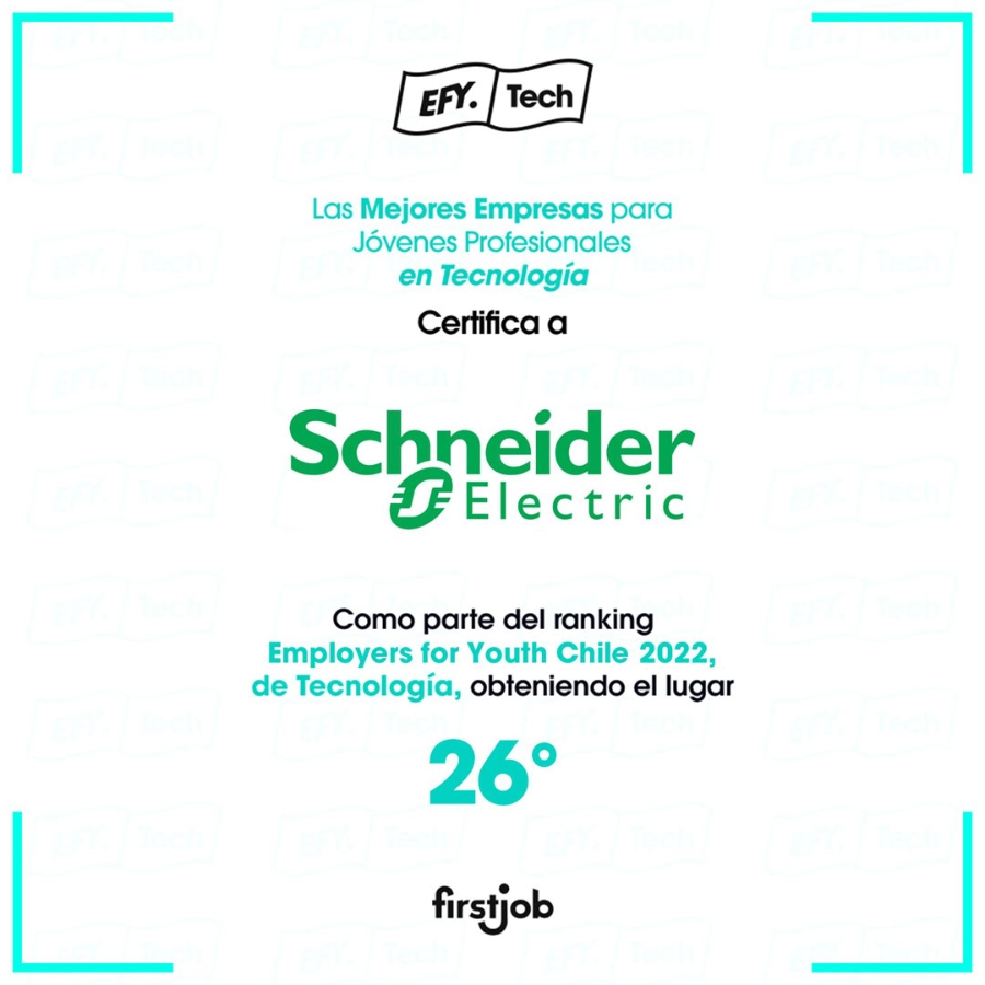 Premio first job Schneider