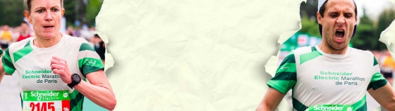 A white surface with a red and yellow object