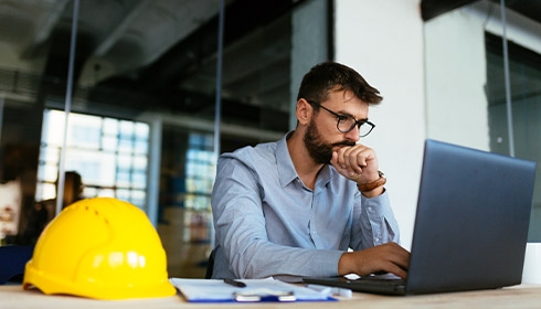 technical expert remotely monitoring transformers performance