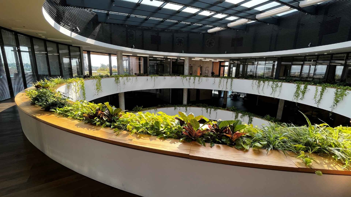 Interior of the ČSOB building