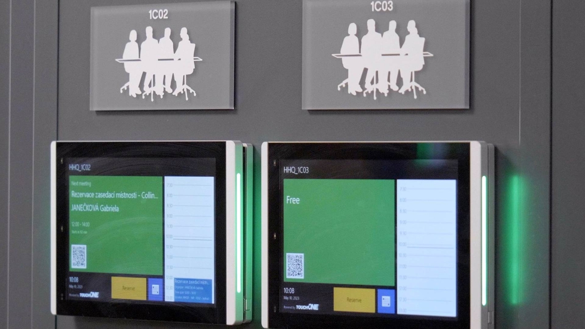 Panel for room control