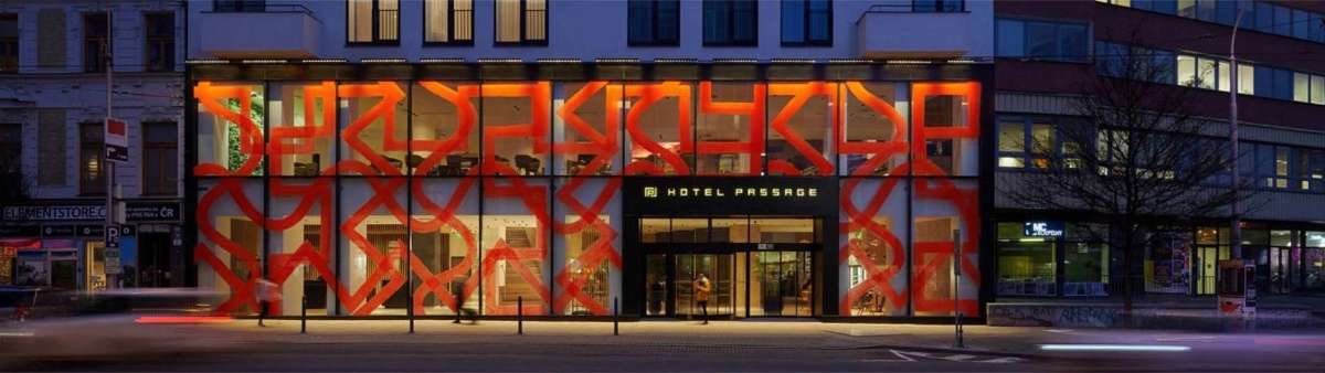 Hotel Passage Brno building