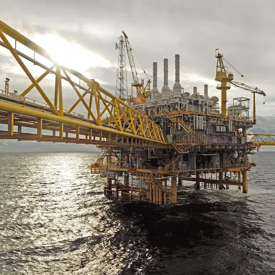 Oil and gas platform
