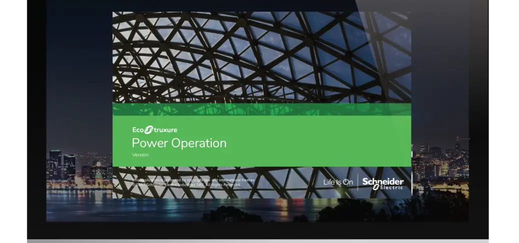 EcoStruxure™ Power Operation