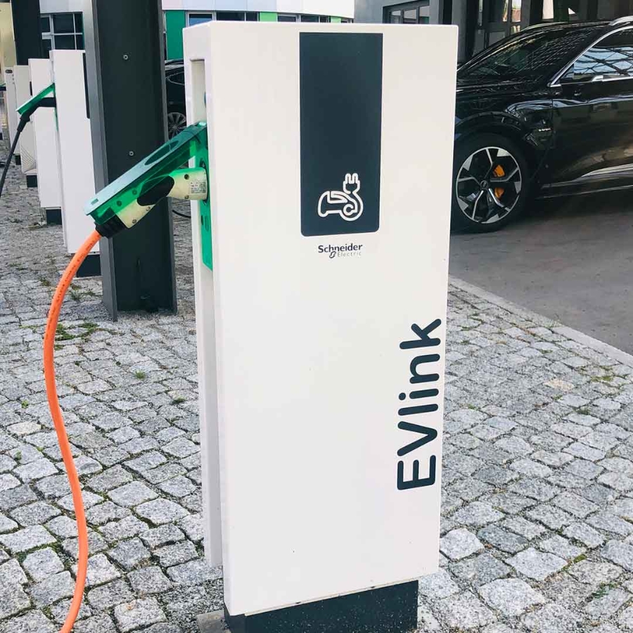 EVlink charging station