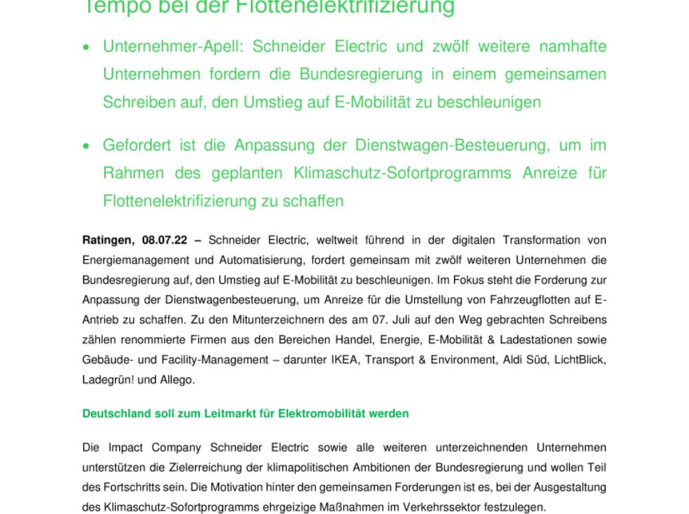 TL PM DACH Deutschland soll Leitmarkt für E-Mobilität werden 220708 Final BFI.pdf