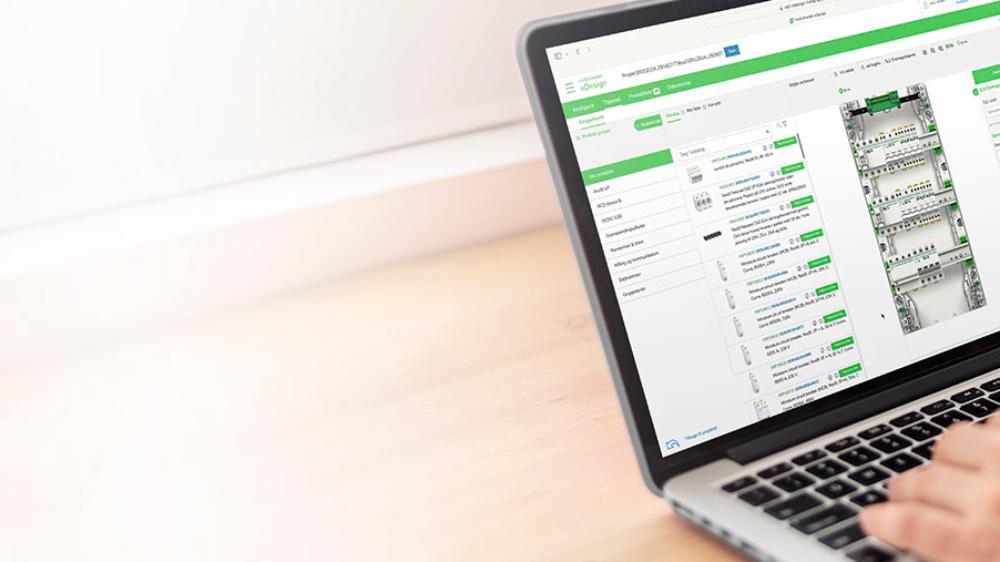 Schneider Electric lancerer effektivt software til opbygning af boligtavler