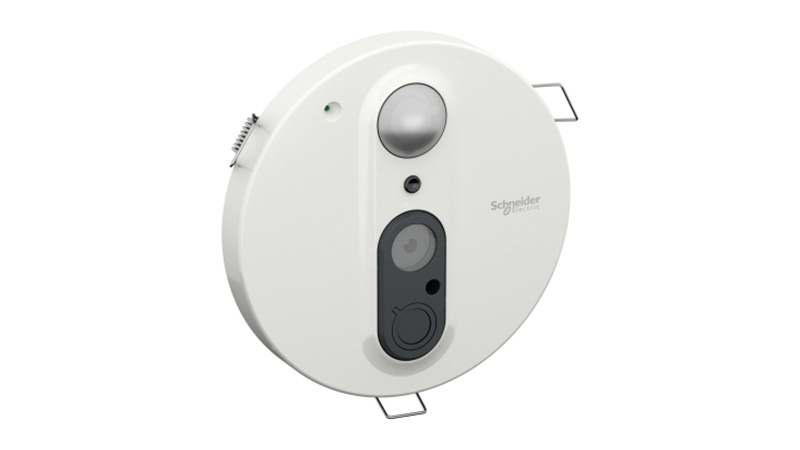 A round white circular object with a round button