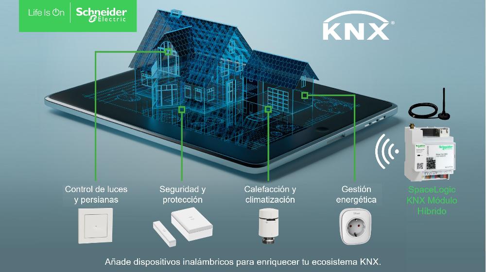 Schneider Electric revoluciona las instalaciones KNX con el nuevo Módulo Híbrido SpaceLogic KNX
