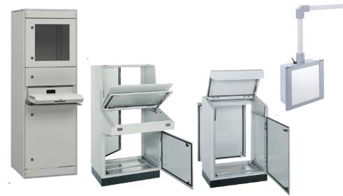 Several different types of filing cabinets