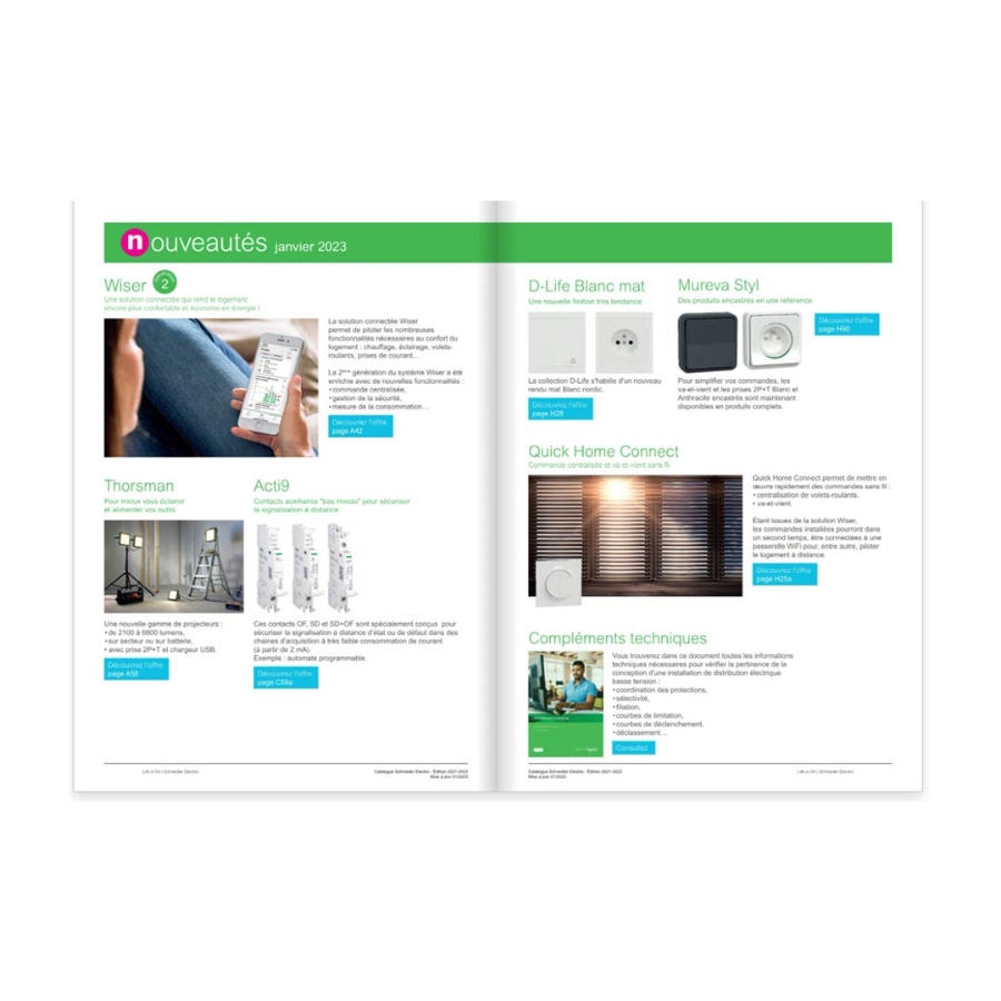 New chapter promotion catalog Schneider Electric