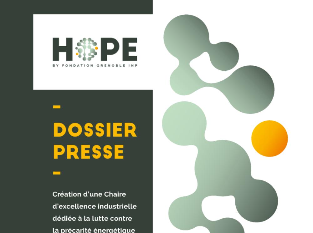 Lancement de la Chaire HOPE (.pdf, Dossier)