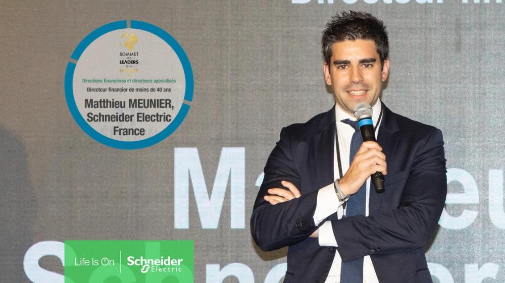 Matthieu Meunier obtient le Trophée d’Or « Directeur Financier de moins de 40 ans » au Sommet des Leaders de la Finance 2021