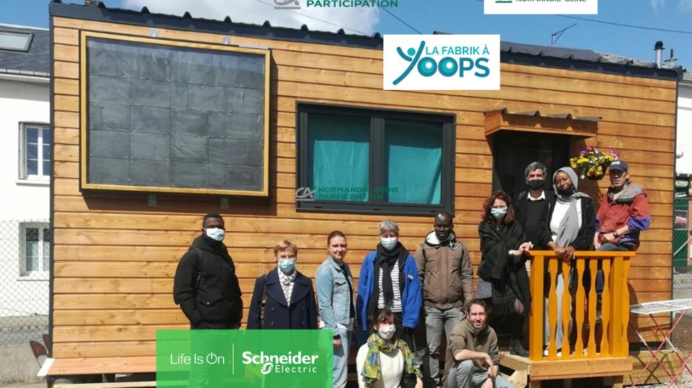 Un "Toit vers l’Emploi" : Schneider Electric Energy Access (SEEA) participe à la première levée de fonds de La Fabrik à Yoops