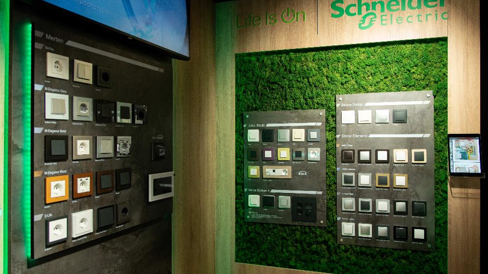Η Schneider Electric στο The Architect Show: Διακοπτικό Υλικό σε διάφορα χρώματα, φινιρίσματα και λειτουργίες που ταιριάζουν με κάθε διακόσμηση