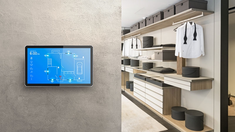 person throwing out water bottle 