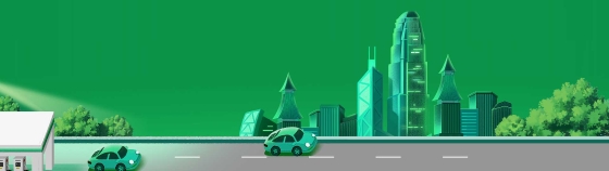 Cartoon Map of Urban Traffic