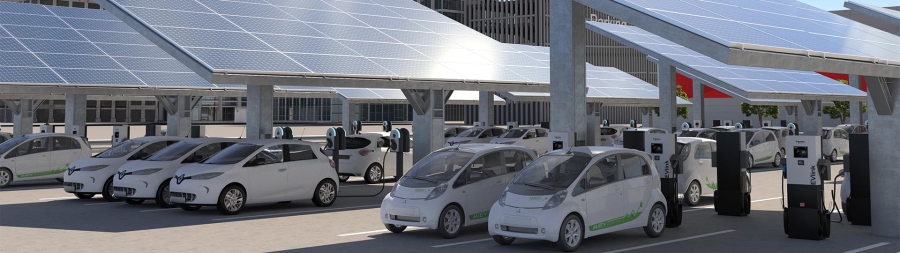 Solar car Charging station