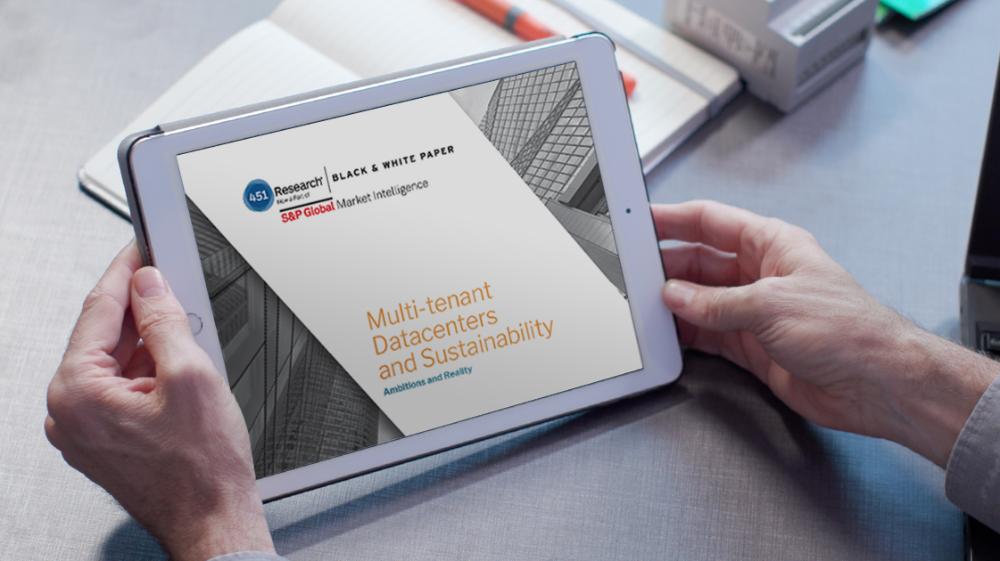 New 451 Research Report Captures the Impact of Efficiency and Sustainability on Cloud & Service Provider Market