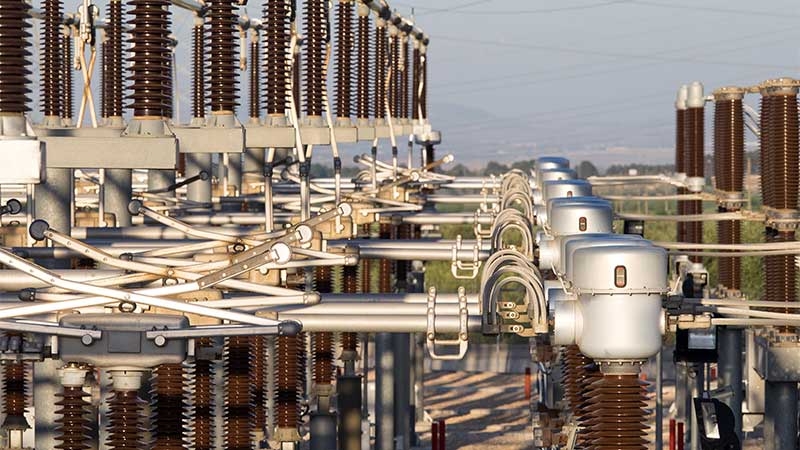 Industrial power distribution network infrastructure