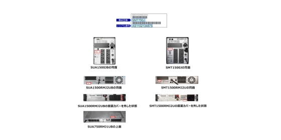 シリアル番号の見方 | Schneider Electric 日本