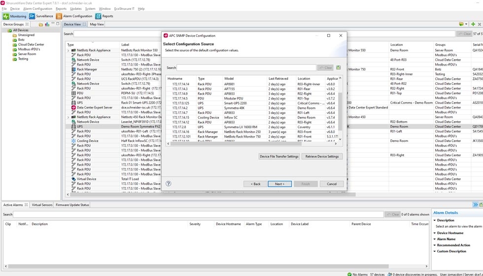 DCE Device Management