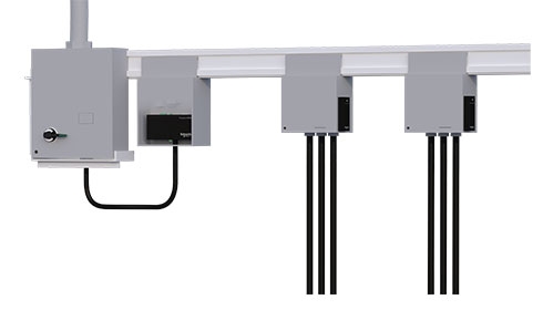 A close-up of a machine