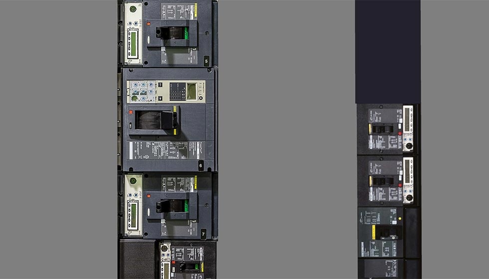 Zoom in showing the design of QED-2 Switchboards