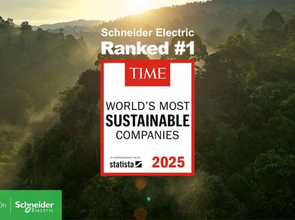 Schneider Electric nombrada la Empresa Más Sostenible del Mundo por la revista TIME y Statista.pdf