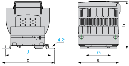 ABT7ESM004B Schneider Transformateur tension 230V 1x24V 40VA Phaseo