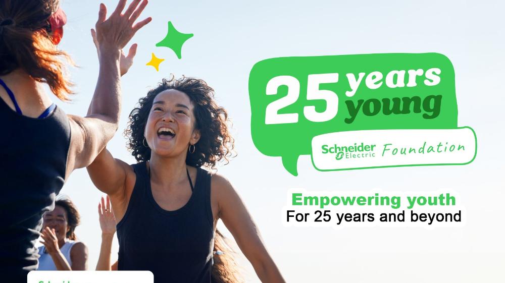 Schneider Electric Foundation completa 25 anos e lança campanha '25 Years Young’ em Portugal