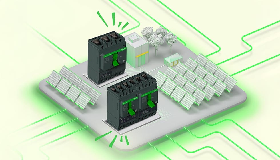 A close-up of a solar panel