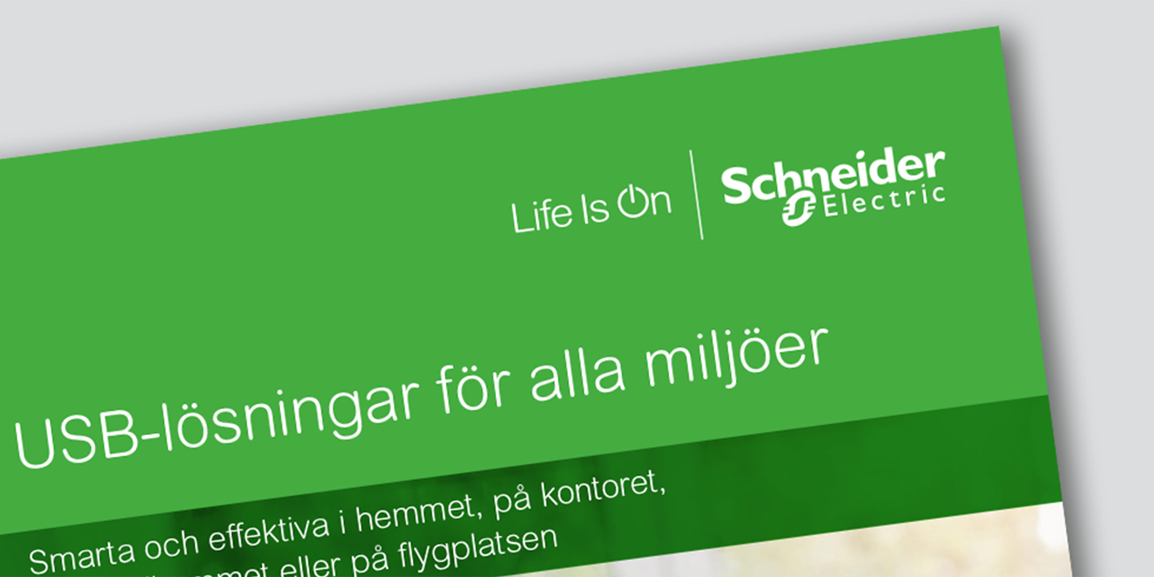 Broschyr för USB-lösningar