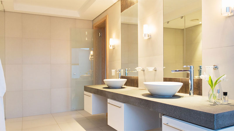 dimmers in bathrooms