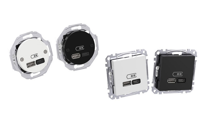 USB A+C 45W in both Exxact and Renova