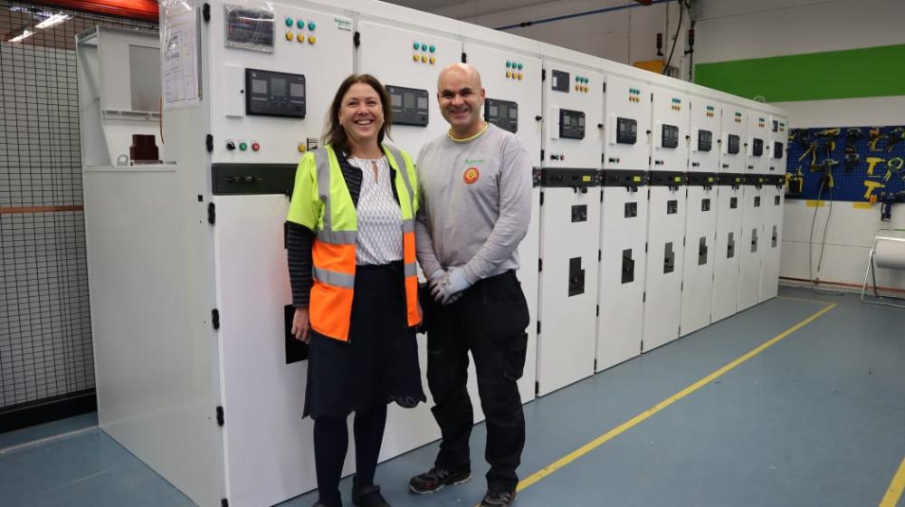 Schneider Electrics produktionsenhet för ställverk i Arlöv växer med 35 procent