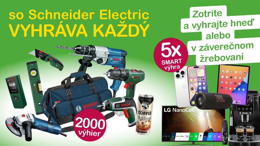 So Schneider Electric vyhráva každý!