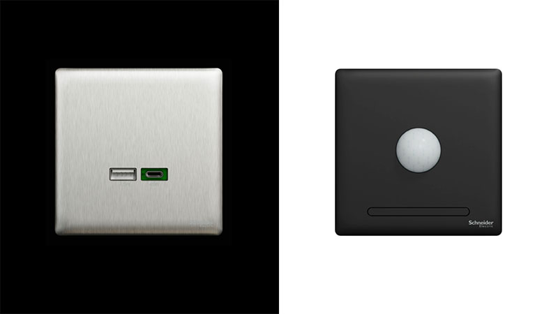 Unica x user centric features including motion sensor night lights and high power USB A+C