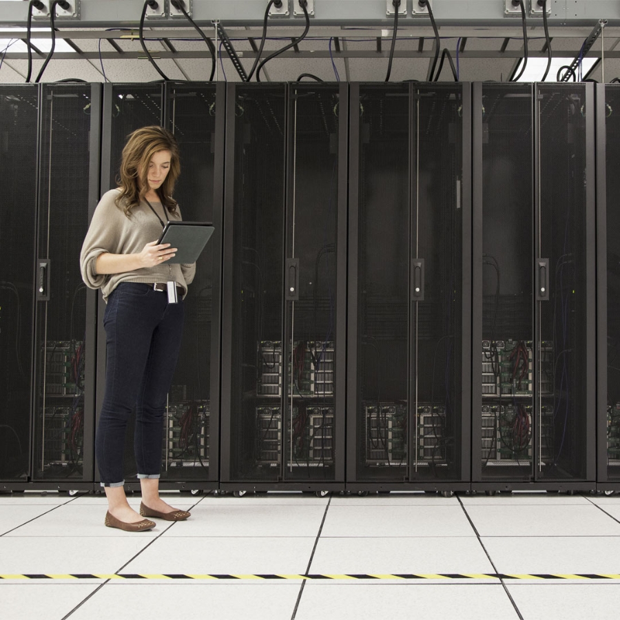 women in data center