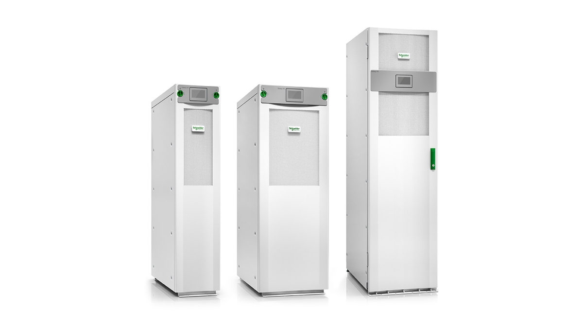 Schneider Electric Product Galaxy VS range in white colour