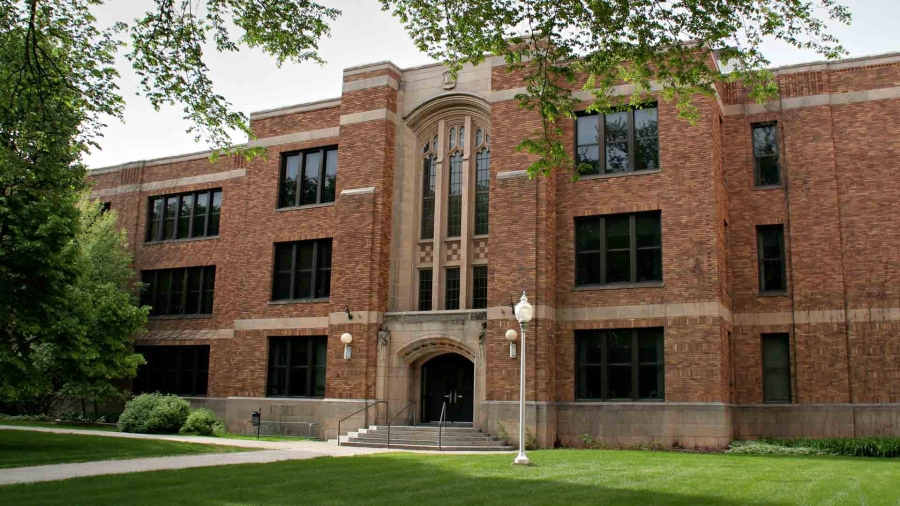 A college campus building
